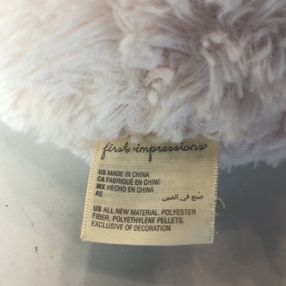 First Impressions Pink Pig Plush 9 inch 2019 Stuffed Animal Toy Macy’s - Picture 3 of 6